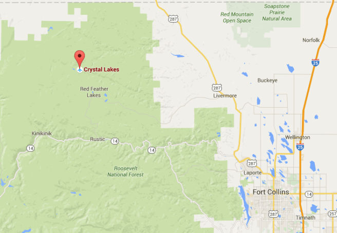 Crystal Lakes Map