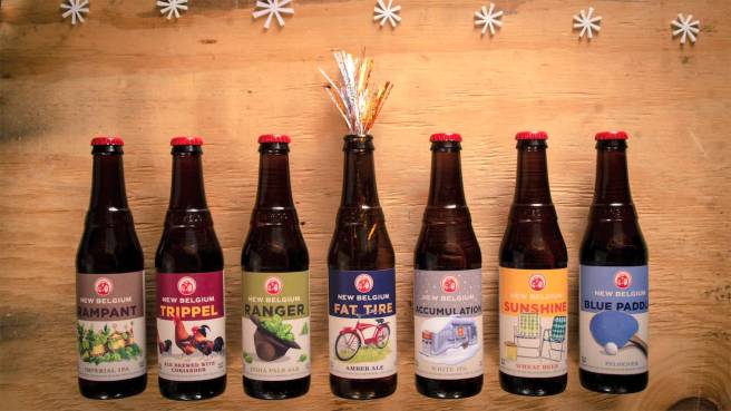 New Belgium beers
